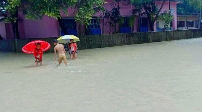 Fifty villages in Teknaf flooded due to continuous rains